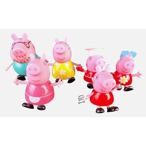 Peppa Pig Adventures Vintage Toys Mom Dad Jazwares Figures Collectible 2003